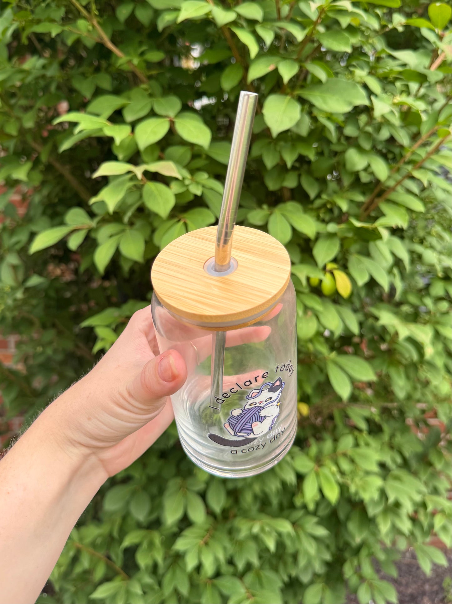 Cozy Cat Glass