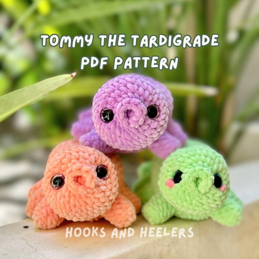 Tommy the Tardigrade PDF PATTERN