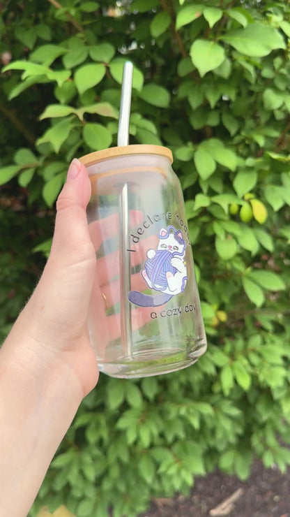 Cozy Cat Glass